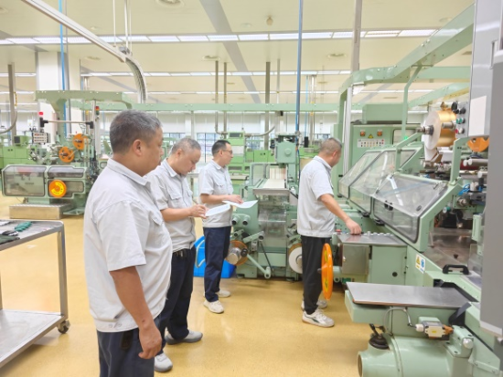 圖為設備維修排故競賽現場